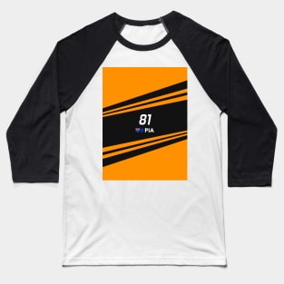 F1 2024 - #81 Piastri Baseball T-Shirt